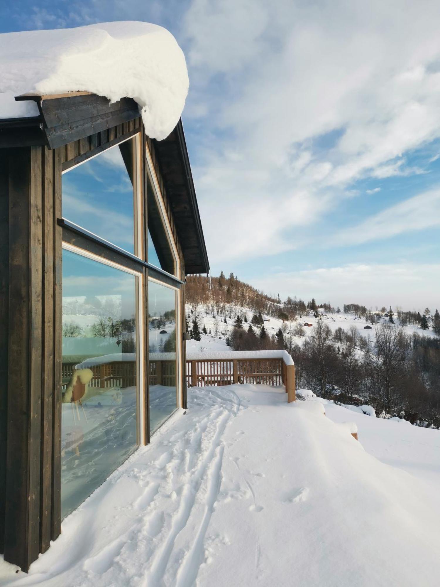 Na Er Vinteren Kommet Til Hallingdal Ål Exterior foto